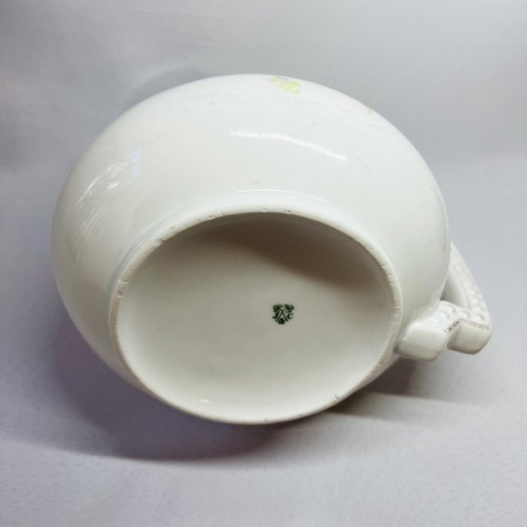 J&C Bavaria Vintage Antique Large Pitcher Hand Painted Porcelain Roses Germany - Picture 11 of 13